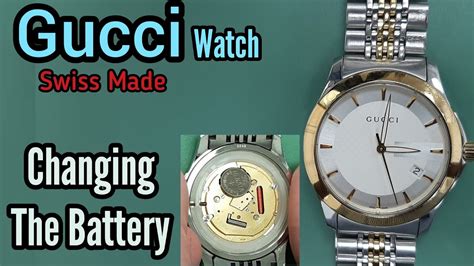 replacement gucci watch battery|gucci watch battery chart.